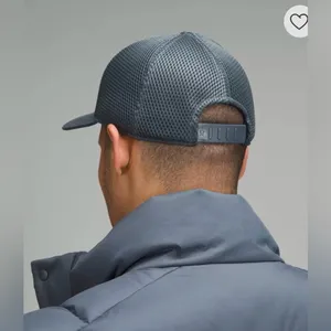 Lululemon NWT Gun Metal Grey & Black Trucker Hat Size L/XL thumbnail 2