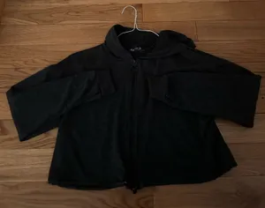 American Eagle Studio Cropped Zip Up thumbnail 1