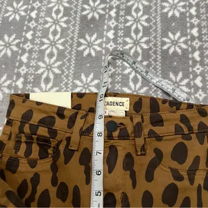 L'agence Margot High Rise Skinny‎ Jeans In SpottedAnimal Size 23 thumbnail 10