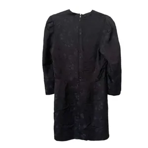 SANDRO Walls Wrap Effect Floral Jacquard Mini Dress Sz‎ 40 (L) thumbnail 3
