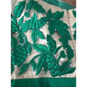 Sherri Hill Emerald green beaded flower, sweetheart, homecoming dress medium thumbnail 12