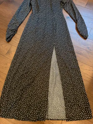 Urban Outfitters Angela Satin Maxi Dress Size Small - C61-009 thumbnail 7