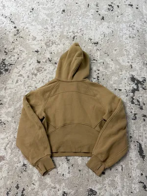 lululemon athletica Scuba Oversized Half-Zip Hoodie Size XS/S - Filbert Tan thumbnail 4