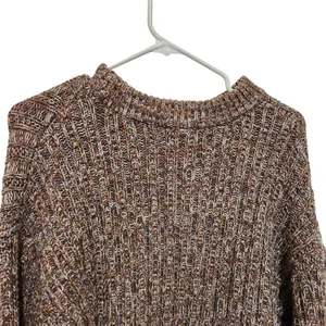 Universal Threads Brown Knit Round Neck Long Sleeve Cozy Pullover Sweater Medium thumbnail 8