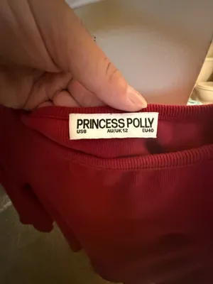 Princess Polly boat neck top thumbnail 3