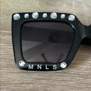 Sleek Black Sunglasses thumbnail 2