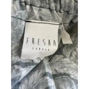 Fresha London Palm Print Maxi Dress Strapless Boho XS thumbnail 3