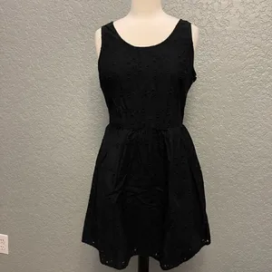Abercrombie & Fitch Black Babydoll Dress thumbnail 12