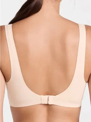 Lively The Sleek Scoop Bralette Size Small Toasted Almond Removable Padding Cups thumbnail 2