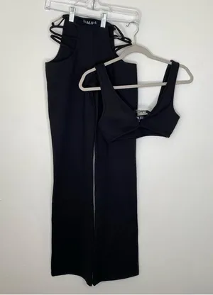I. Am. Gia 2 Piece Pants Set Black XXS thumbnail 7