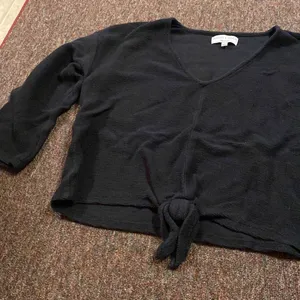 Madewell texture‎ & thread v neck tie front top L thumbnail 3