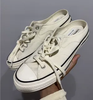 NWOB Converse Chuck 70 Mule Canvas Sneakers - Foundation Egret Sz W11 M9 L thumbnail 1