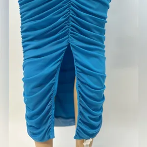 ASOS Vibrant Blue Maxi Dress Size 6 thumbnail 12