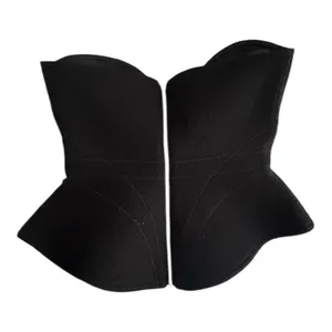 NBD ARLETTE REVOLVE Black Strapless Corset Wool Peplum Y2K Crop Top XS thumbnail 5