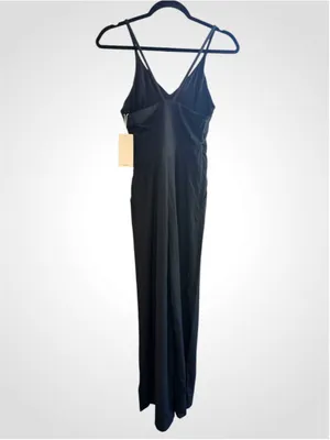 Halara Backless Side Invisible Zipper Pocket Wide Leg Quick Dry Slip Jumpsuit thumbnail 4