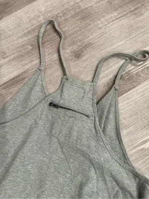 Free People Movement Hot Shot Onesie Heather Grey Size XS thumbnail 11