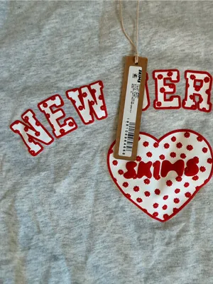 NWT Skims x New Jersey limited edition cotton jersey t shirt size xl thumbnail 2