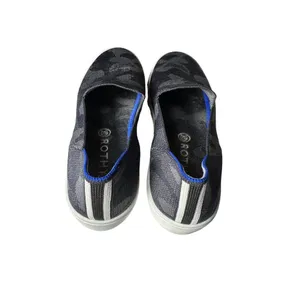 ROTHY'S Size 9 Women’s The Original Slip On Sneaker Dark GRAY CAMO GUC‎ #S88-8 thumbnail 11