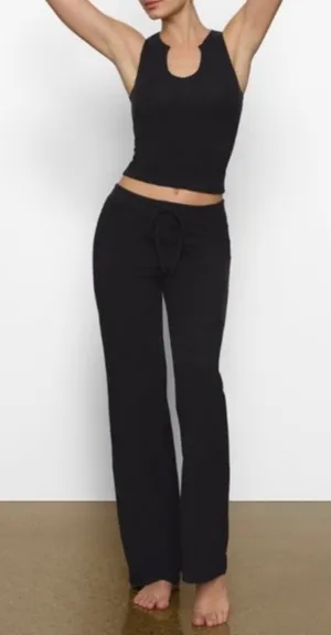 SKIMS Cotton Jersey Straight-Leg Pants XXS thumbnail 1