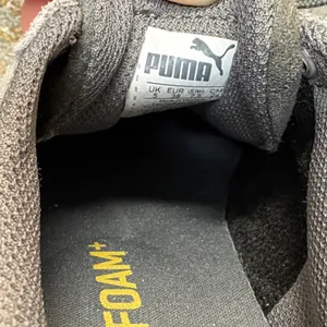 Puma Women's Gray and White Sneakers thumbnail 7