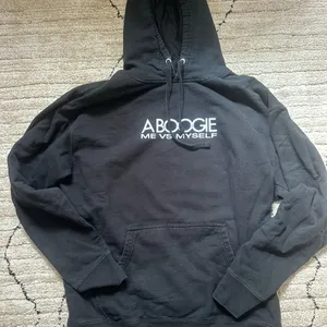 A BOOGIE HOODIE Black Size L thumbnail 1