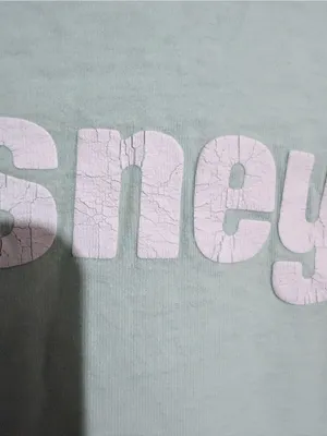 Disney Mint Green Crewneck with Subtle White Disney Parks Print Graphic small thumbnail 6
