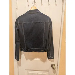Ralph Lauren dark blue denim jean jacket women size S Excellent condition thumbnail 7