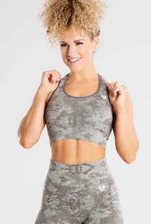 Women's Best Wear CAMO SEAMLESS SPORTS BRA thumbnail 1