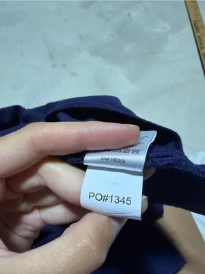 FIGS Navy V-Neck Scrub Top with Pockets XS thumbnail 7