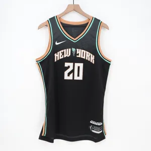 Nike New York Liberty Sabrina Ionescu #20 Explorer Edition Jersey Black thumbnail 2