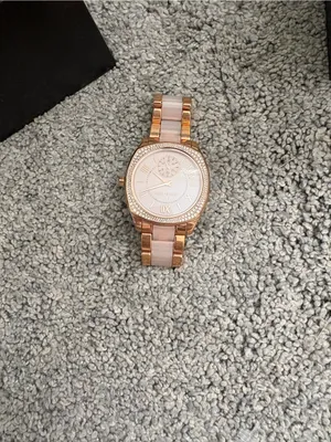 Michael Kors Rose Gold and Blush Stainless Steel Women's Watch thumbnail 2