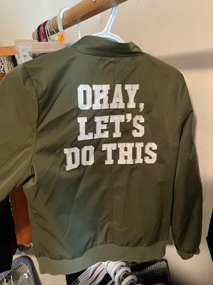 Hunter Walk In Love Bomber Jacket Huber Green thumbnail 2