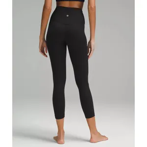 lululemon Align High-Rise Crop 23" black leggings Size 6 NWT thumbnail 4