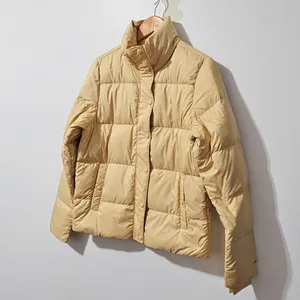 Patagonia Silent Down Jacket - Women's Size M - Beeswax Tan - 27935 - NWT thumbnail 3