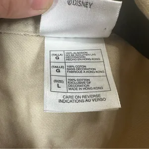 Vintage‎ Disney Pooh Eeyore Utility Vest Y2K Safari Embroidered Beige L thumbnail 6