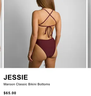 93 play street bikini Red Size M thumbnail 4