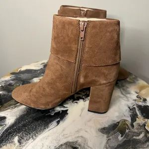 Kate Spade New York Brown Suede Ankle Booties with Bow thumbnail 13