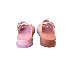 Coface Pink Buckle Sandals Slides Women’s Size 7 New WO Box thumbnail 6