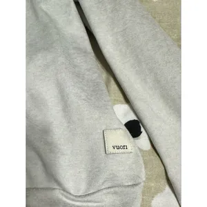 Vuori grey hoodie thumbnail 2