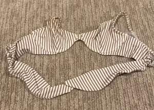 Abercrombie and fitch stripe bikini top thumbnail 1