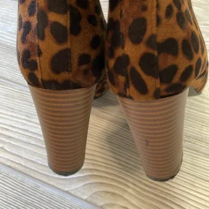 Beast Fashion Leopard Print Suede
High Top Boot thumbnail 5