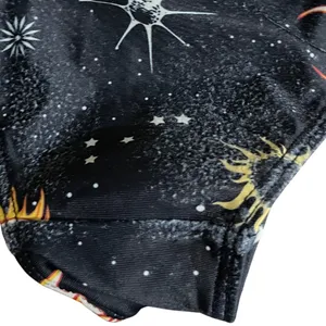 & Other Stories Bikini Two Piece Sun and Moon High Waisted SZ M Celestial Swimsuit Swim Beach thumbnail 3