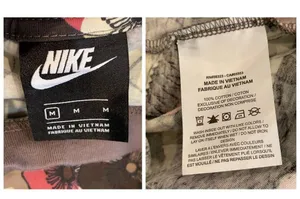 NIKE Femme Patterned Crop Top Size Medium thumbnail 6