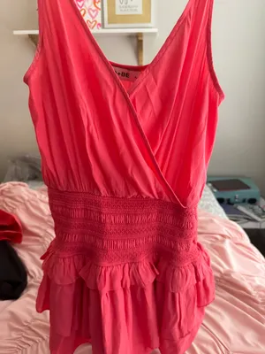 DO+BE Boutique Coral Romper thumbnail 2