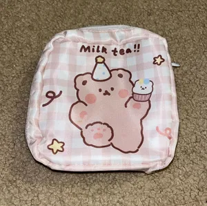 bear pouch Pink Size undefined thumbnail 1