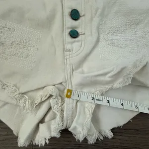 One Teaspoon‎ Hawks High Rise Twisted Cuff Hem Distressed Shorts - Size 26 - NWT thumbnail 12