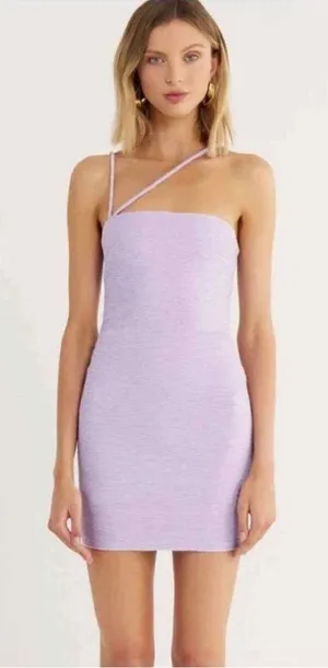 Rumer “Penelope Mini” by REVOLVE lilac purple dress NWT thumbnail 1