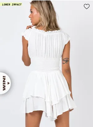 Princess Polly Love Galore Romper thumbnail 4