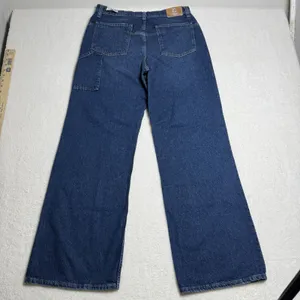 We The Free Womens Tinsley Baggy Jeans Size 31 High Rise Straight Leg Festival thumbnail 4
