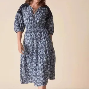 St Roche Floral Print Midi Dress(Size O) thumbnail 9